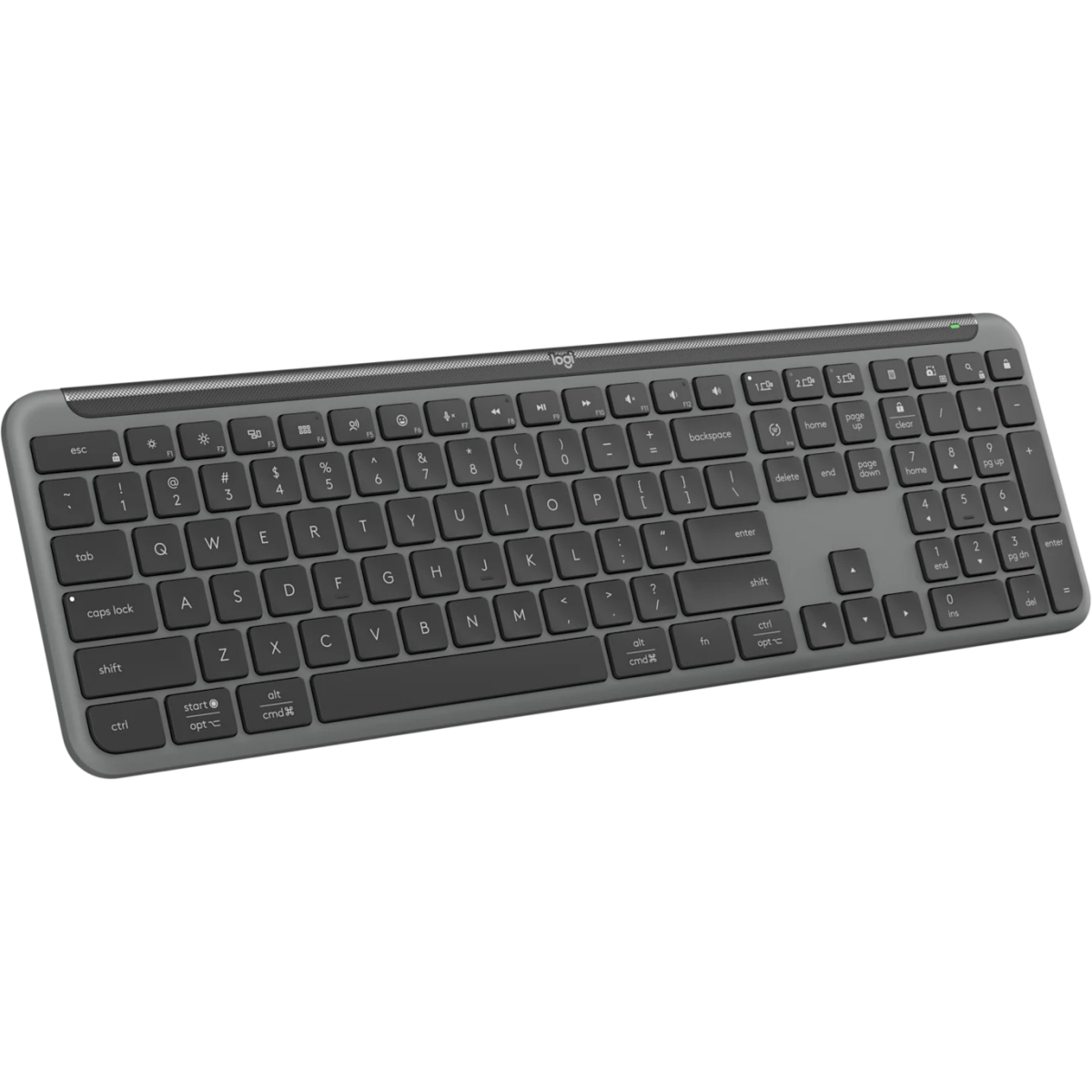 Клавиатура Logitech Signature Slim K950 Graphite — изображение 2