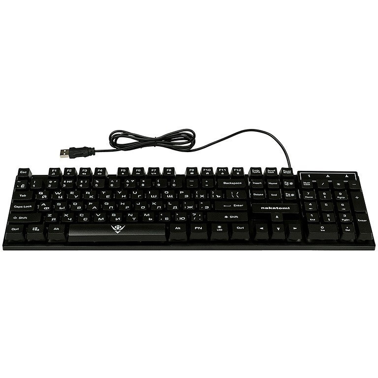 Клавиатура Nakatomi KG-23U Black — изображение 2