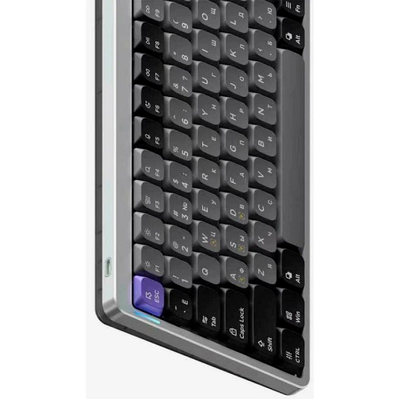 Клавиатура NuPhy AIR75 HE (Jade Pro Switch) Black — изображение 4