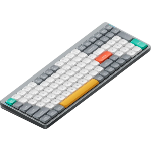 Клавиатура NuPhy AIR96 V2 Wireless (Brown Switch) RGB Lunar Gray