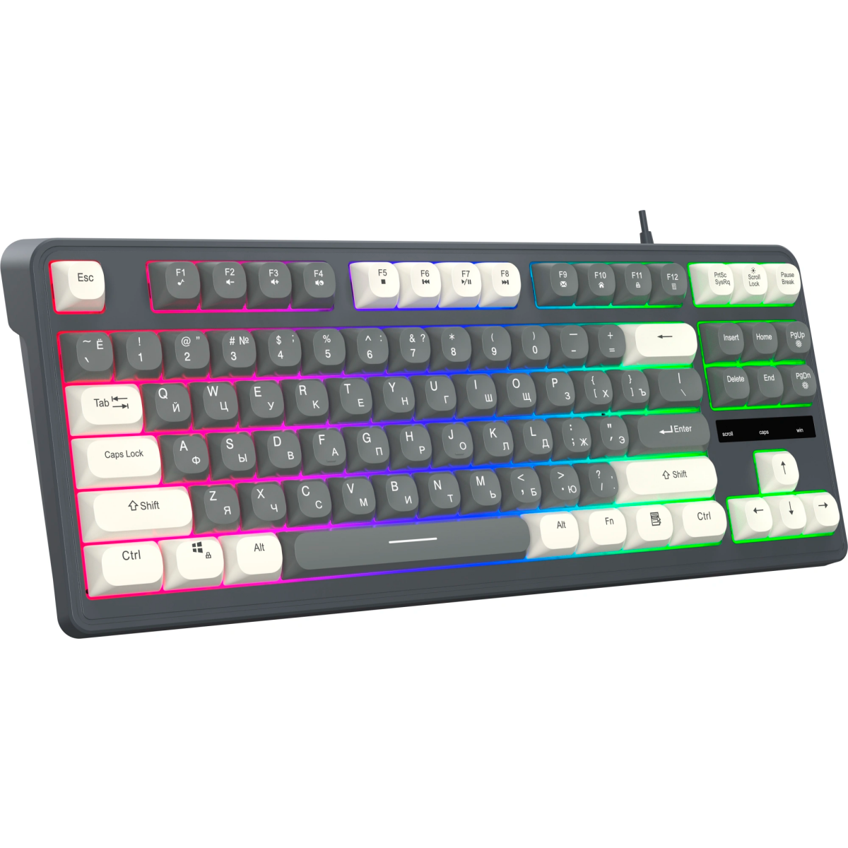 Клавиатура Oklick 711G Grey — изображение 3