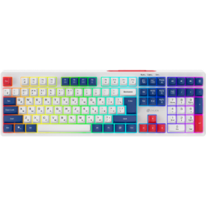 Клавиатура Oklick 725G White/Red