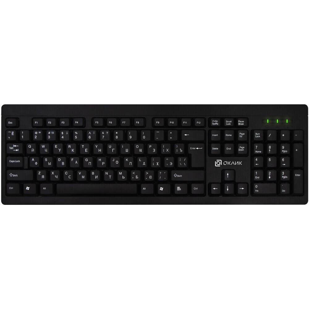 Клавиатура Oklick 95KW Black