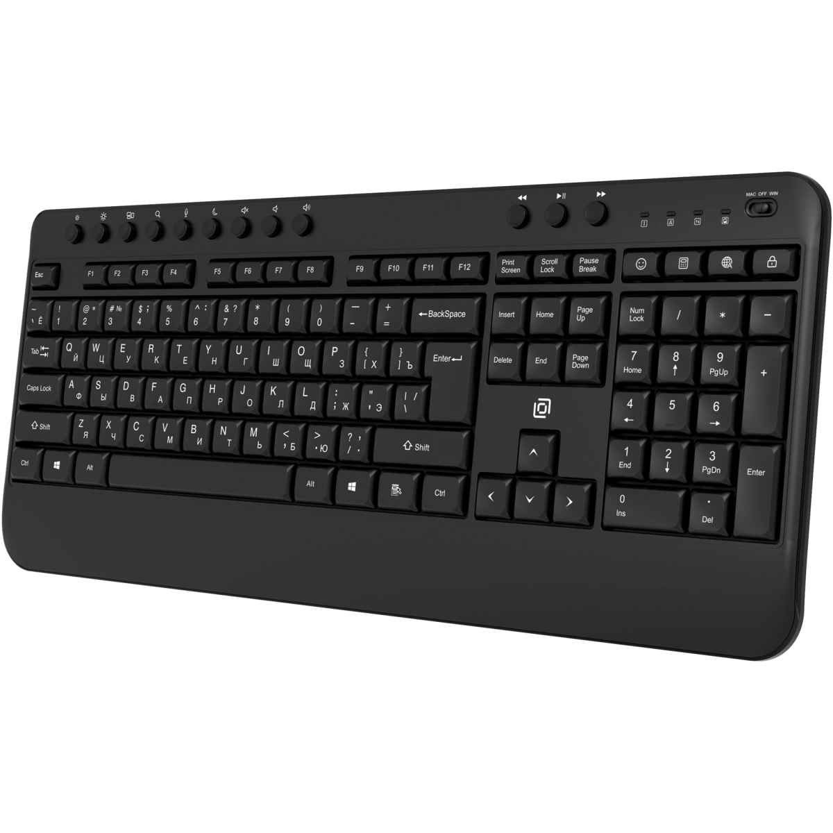 Клавиатура Oklick K257W Black — изображение 3