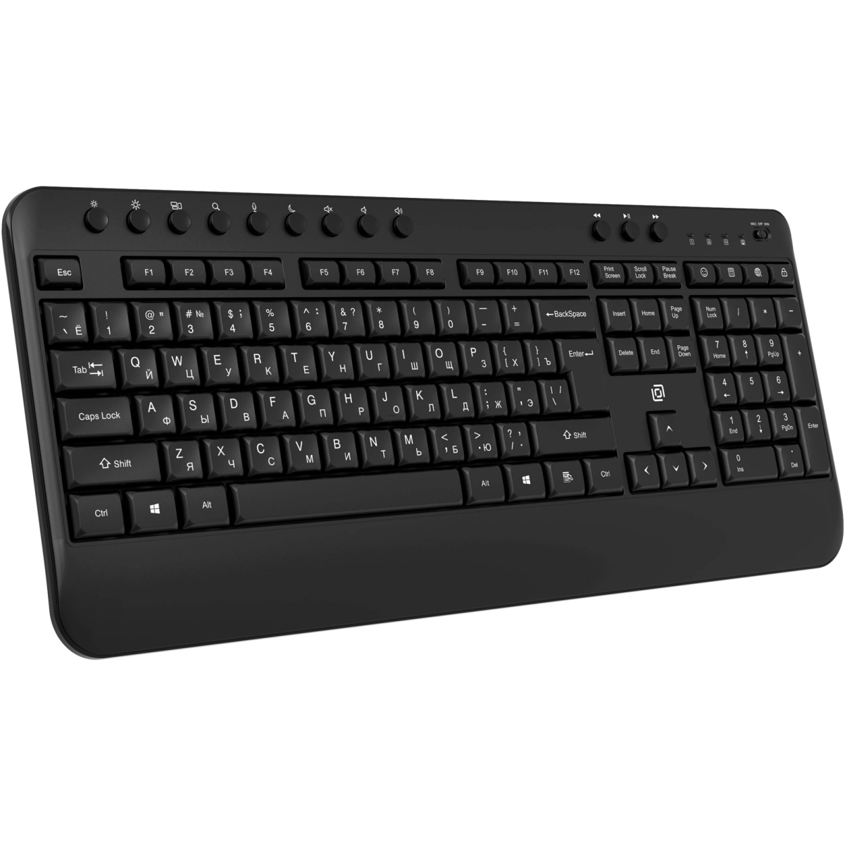 Клавиатура Oklick K257W Black — изображение 4