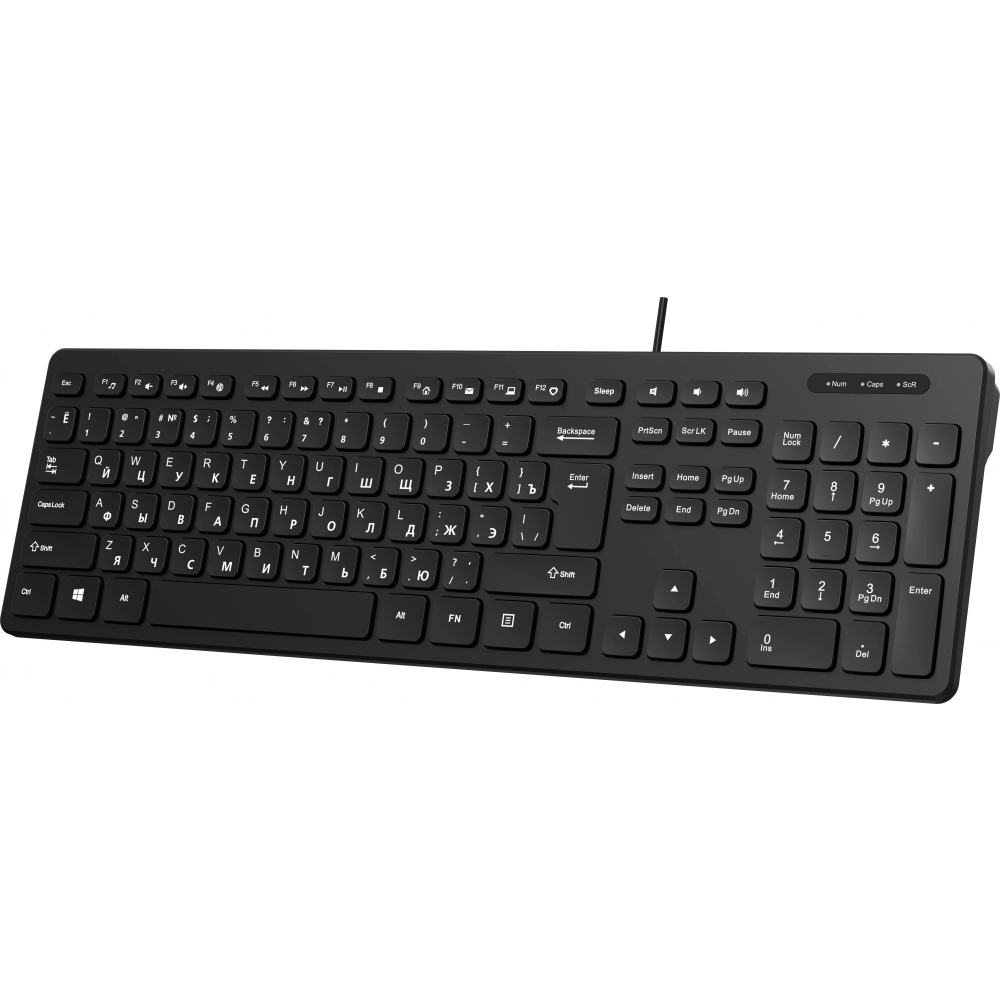 Клавиатура Oklick K733 Black — изображение 2