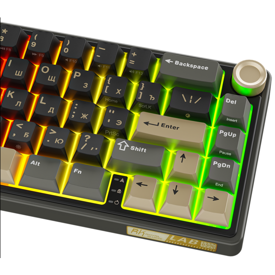 Клавиатура Royal Kludge R65 Phantom (Chartreuse Switch) — изображение 7