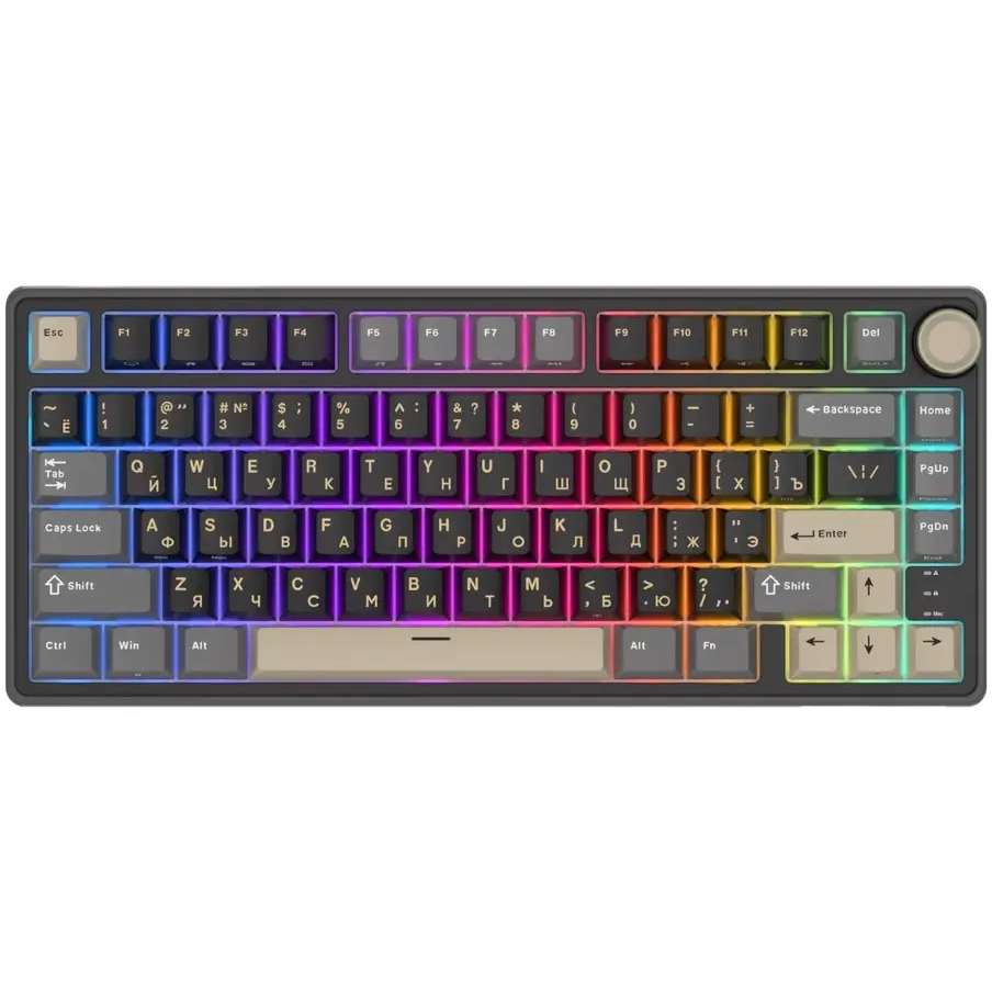 Клавиатура Royal Kludge R75 Phantom (Silver Switch)