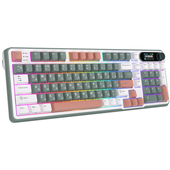Клавиатура Royal Kludge RK-S98 Camping (Brown Switch) — изображение 5