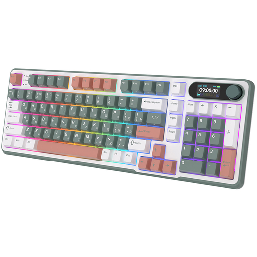 Клавиатура Royal Kludge RK-S98 Camping (Chartreuse Switch) — изображение 4