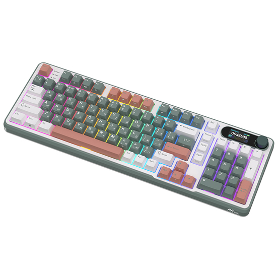 Клавиатура Royal Kludge RK-S98 Camping (Chartreuse Switch) — изображение 7