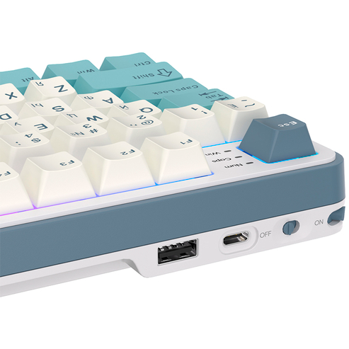 Клавиатура Royal Kludge RK-S98 Light Cloud (Brown Switch) — изображение 2