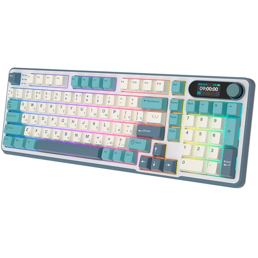 Клавиатура Royal Kludge RK-S98 Light Cloud (Brown Switch) — изображение 4