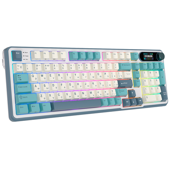 Клавиатура Royal Kludge RK-S98 Light Cloud (Brown Switch) — изображение 5