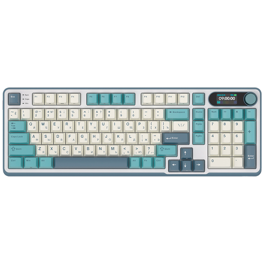 Клавиатура Royal Kludge RK-S98 Light Cloud (Chartreuse Switch) — изображение 3