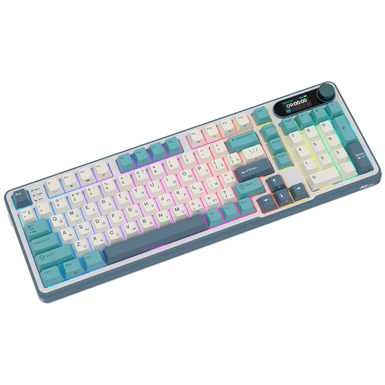 Клавиатура Royal Kludge RK-S98 Light Cloud (Chartreuse Switch) — изображение 6