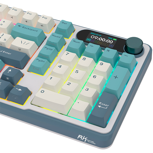 Клавиатура Royal Kludge RK-S98 Light Cloud (Chartreuse Switch) — изображение 8
