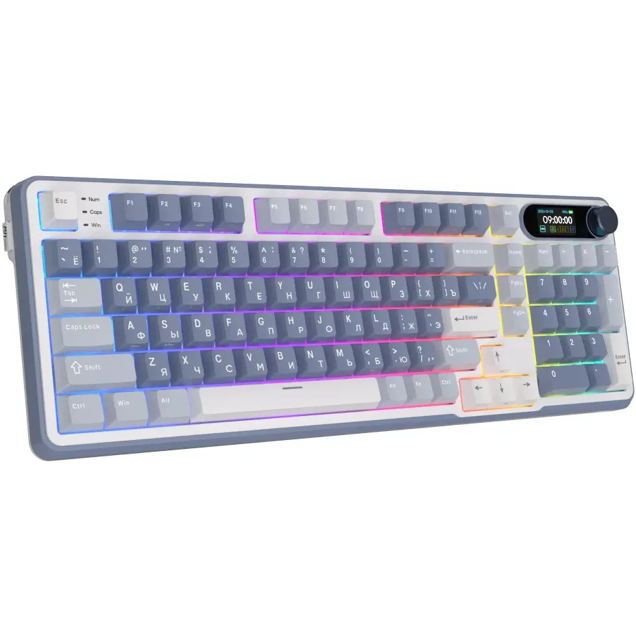 Клавиатура Royal Kludge RK-S98 Ocean Blue (Cream Switch) — изображение 5
