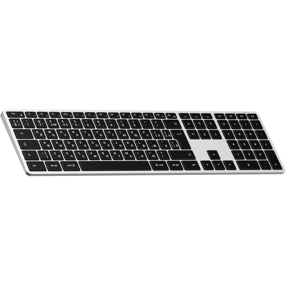 Клавиатура Satechi Slim X3 Bluetooth Backlit Silver (ST-BTSX3S-RU) — изображение 3