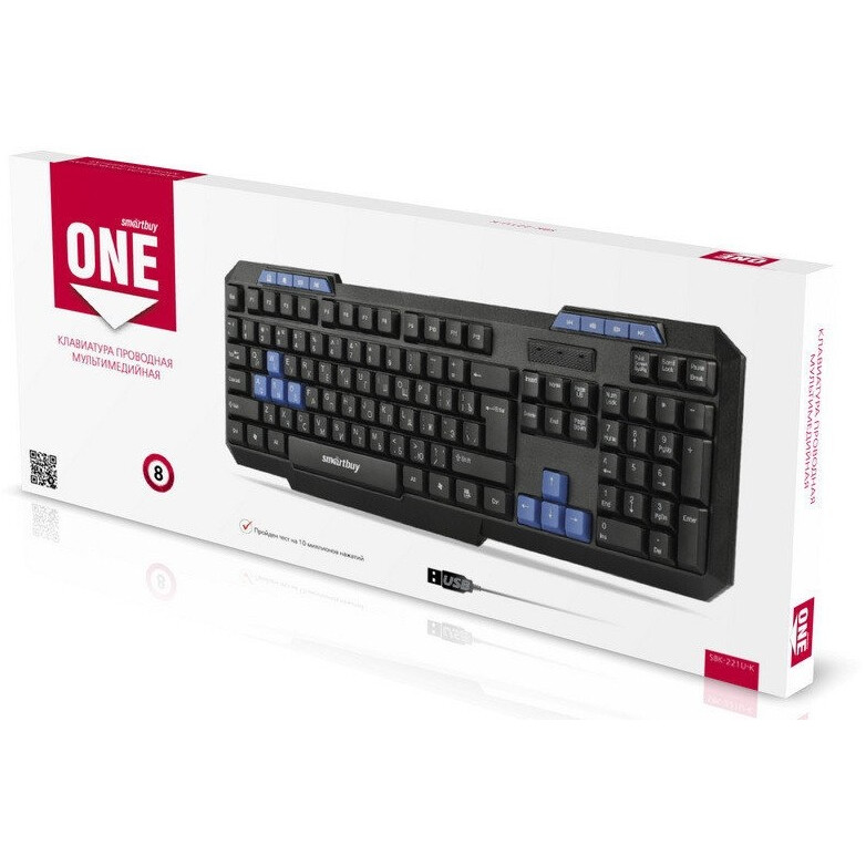 Клавиатура SmartBuy 221 Black — изображение 2