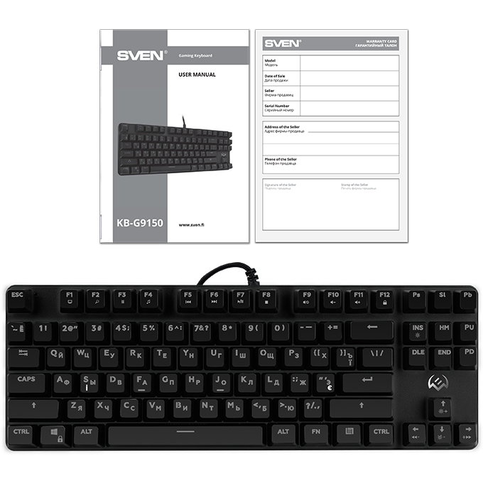 Клавиатура Sven KB-G9150 — изображение 5