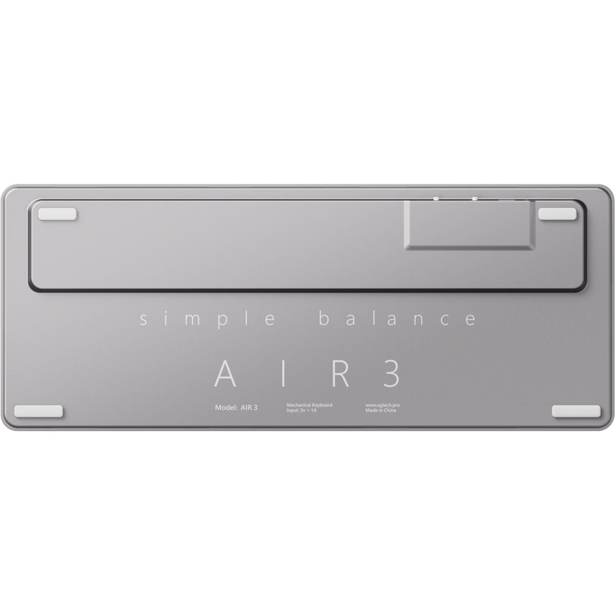 Клавиатура XG AIR 3 White (XG-AIR3-W-ST) — изображение 4