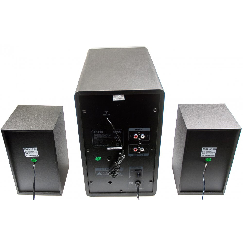 Колонки Dialog AP-220 Black — изображение 5