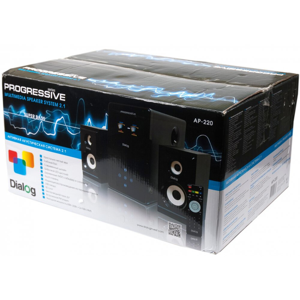 Колонки Dialog AP-220 Black — изображение 6