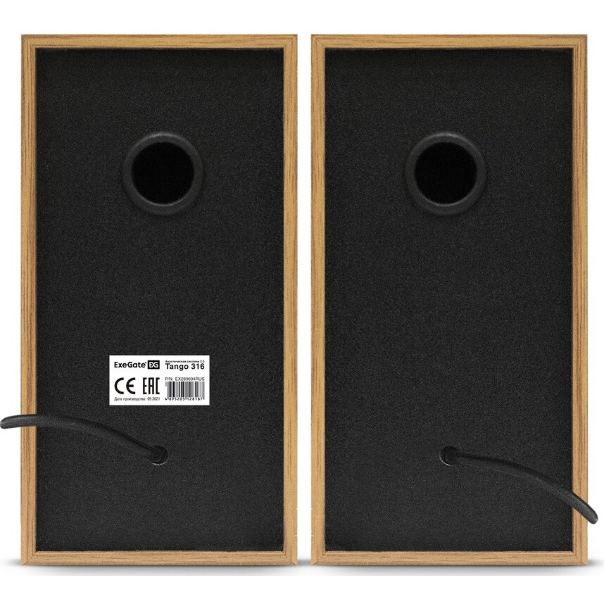 Колонки ExeGate Tango 316 Wood — изображение 2