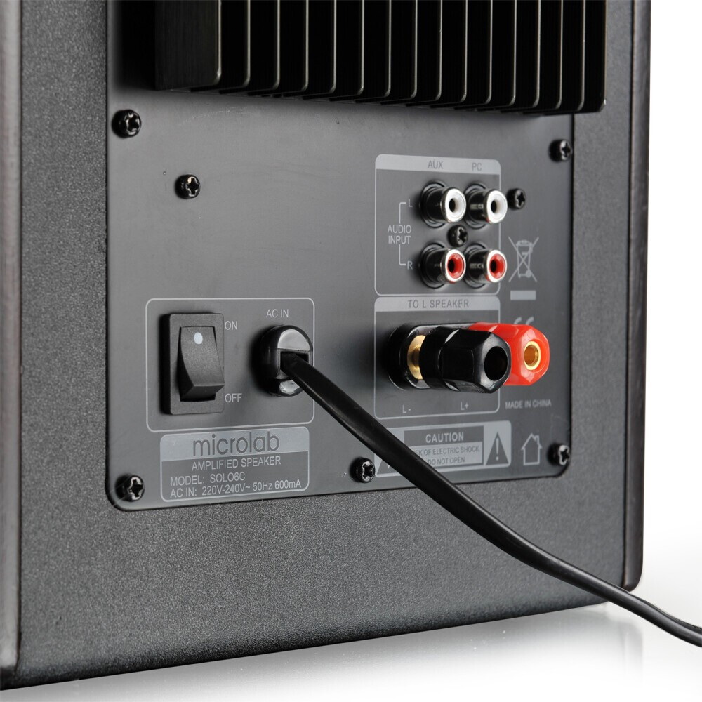 Колонки Microlab SOLO 6C Black — изображение 5