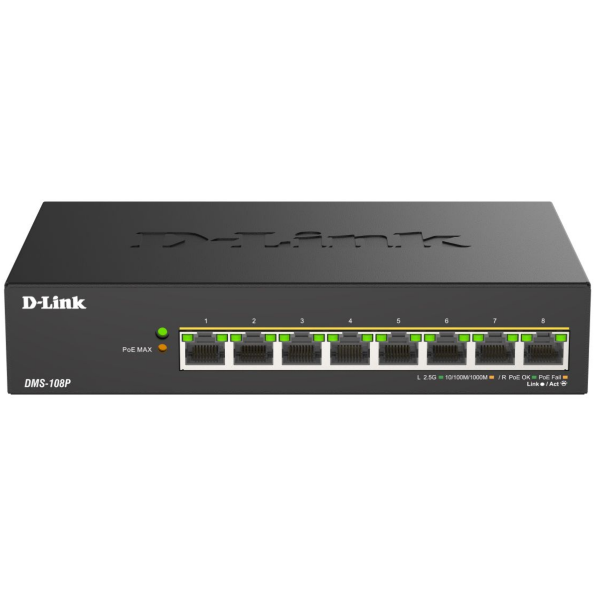 Коммутатор (свитч) D-Link DMS-108P — изображение 2