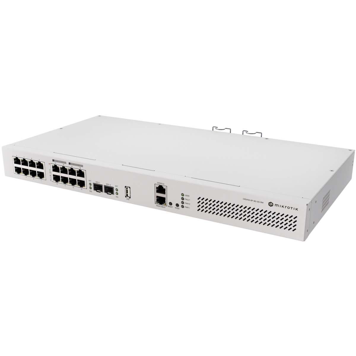 Коммутатор (свитч) MikroTik CRS418-8P-8G-2S+RM — изображение 2