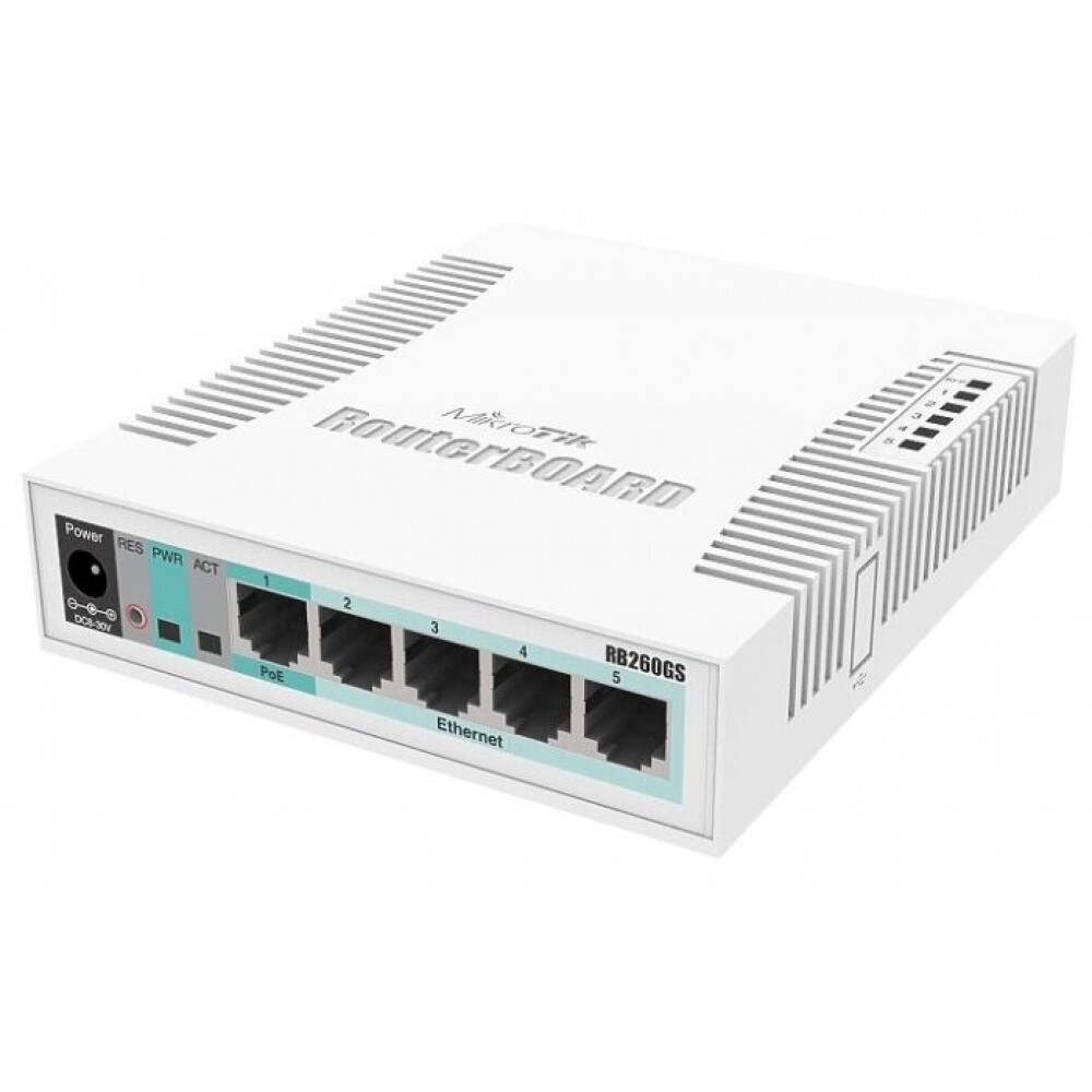 Коммутатор (свитч) MikroTik RB260GS — изображение 2