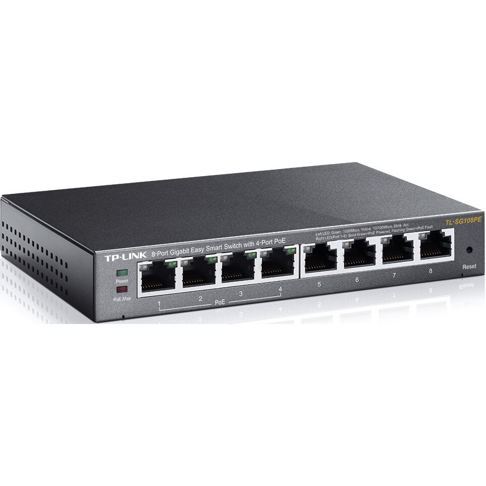 Коммутатор (свитч) TP-Link TL-SG108PE — изображение 2