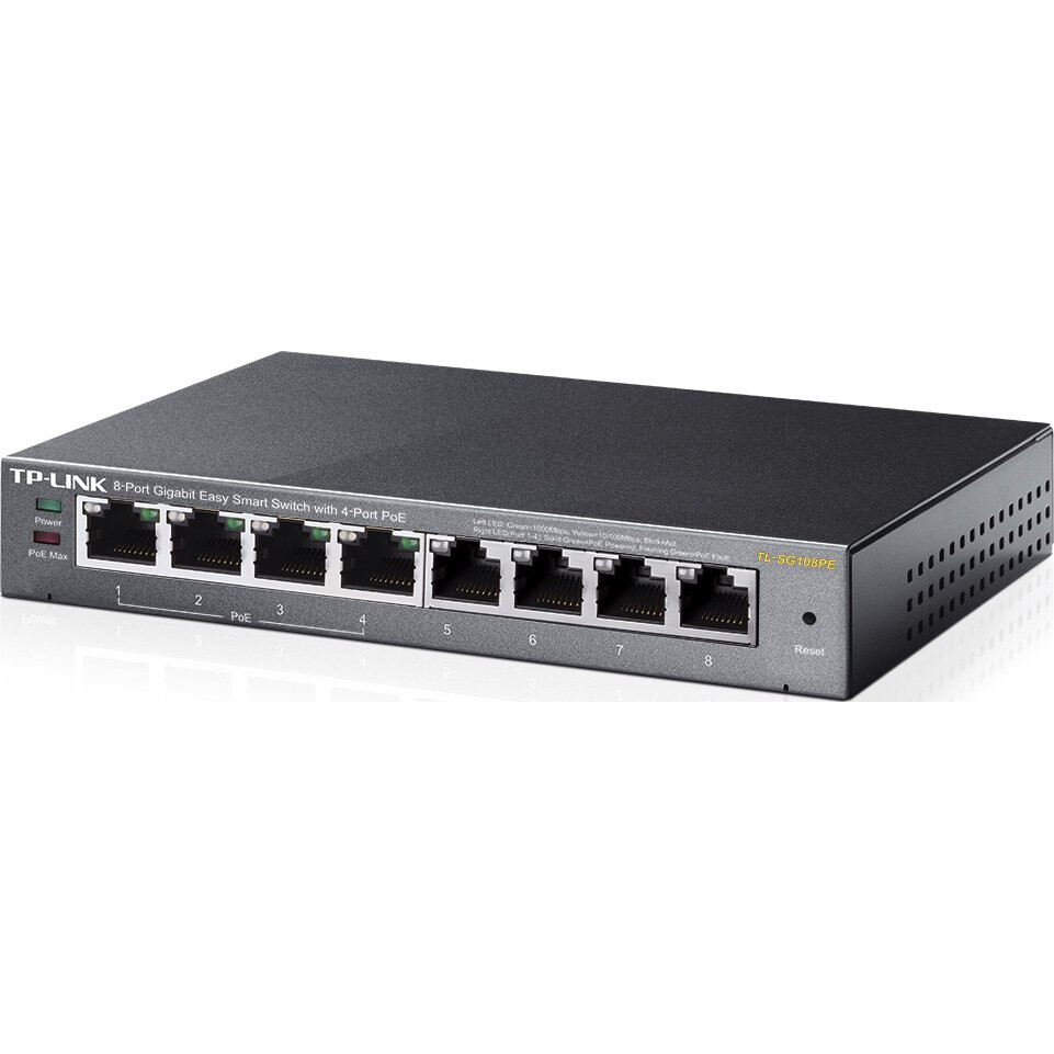 Коммутатор (свитч) TP-Link TL-SG108PE — изображение 3