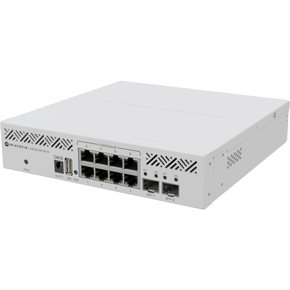 Коммутатор управляемый Mikrotik CRS310-8G+2S+IN — изображение 2