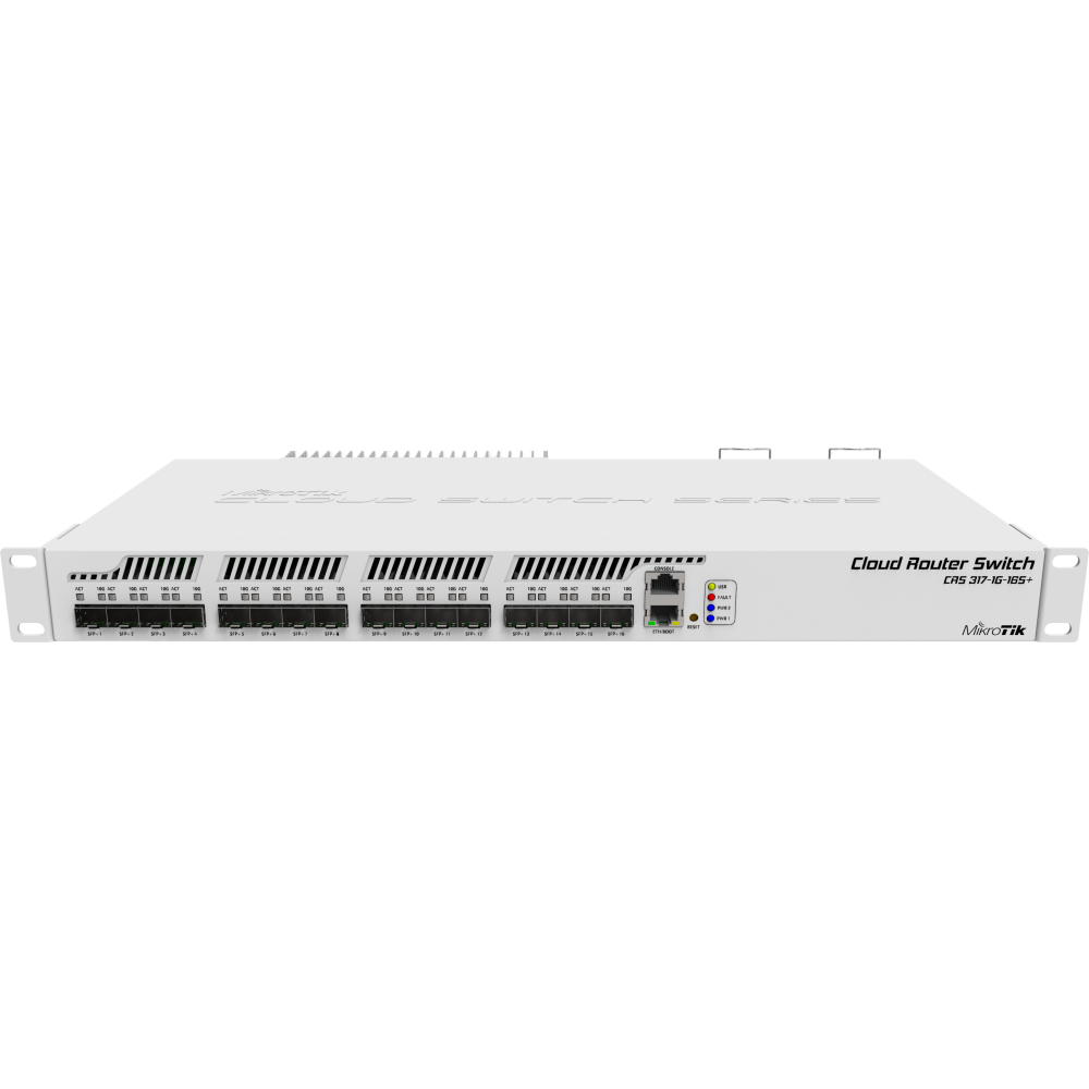 Коммутатор Mikrotik CRS317-1G-16S+RM