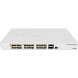 Коммутатор Mikrotik CRS328-24P-4S+RM