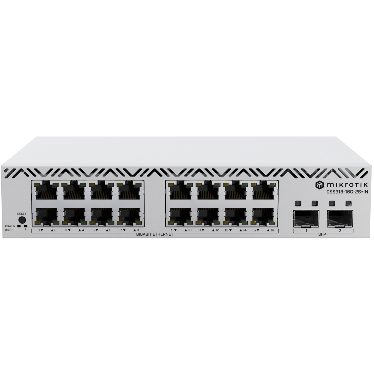 Коммутатор Mikrotik CSS318-16G-2S+IN