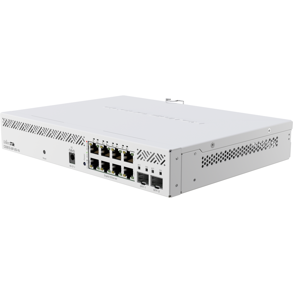 Коммутатор Mikrotik CSS610-8P-2S+IN