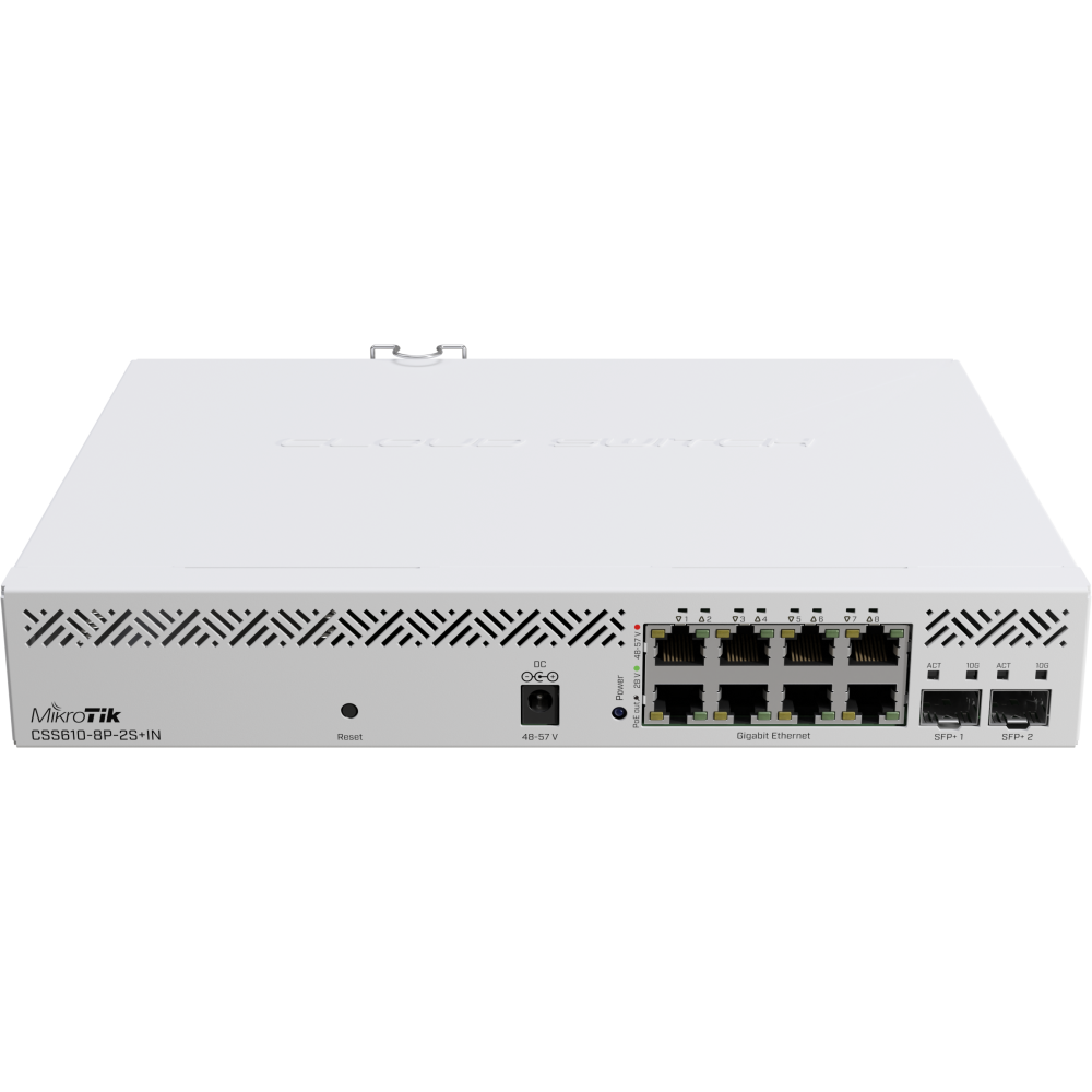 Коммутатор Mikrotik CSS610-8P-2S+IN — изображение 2