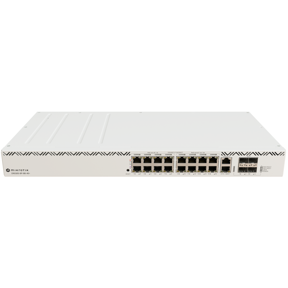 Коммутатор PoE Mikrotik CRS320-8P-8B-4S+RM