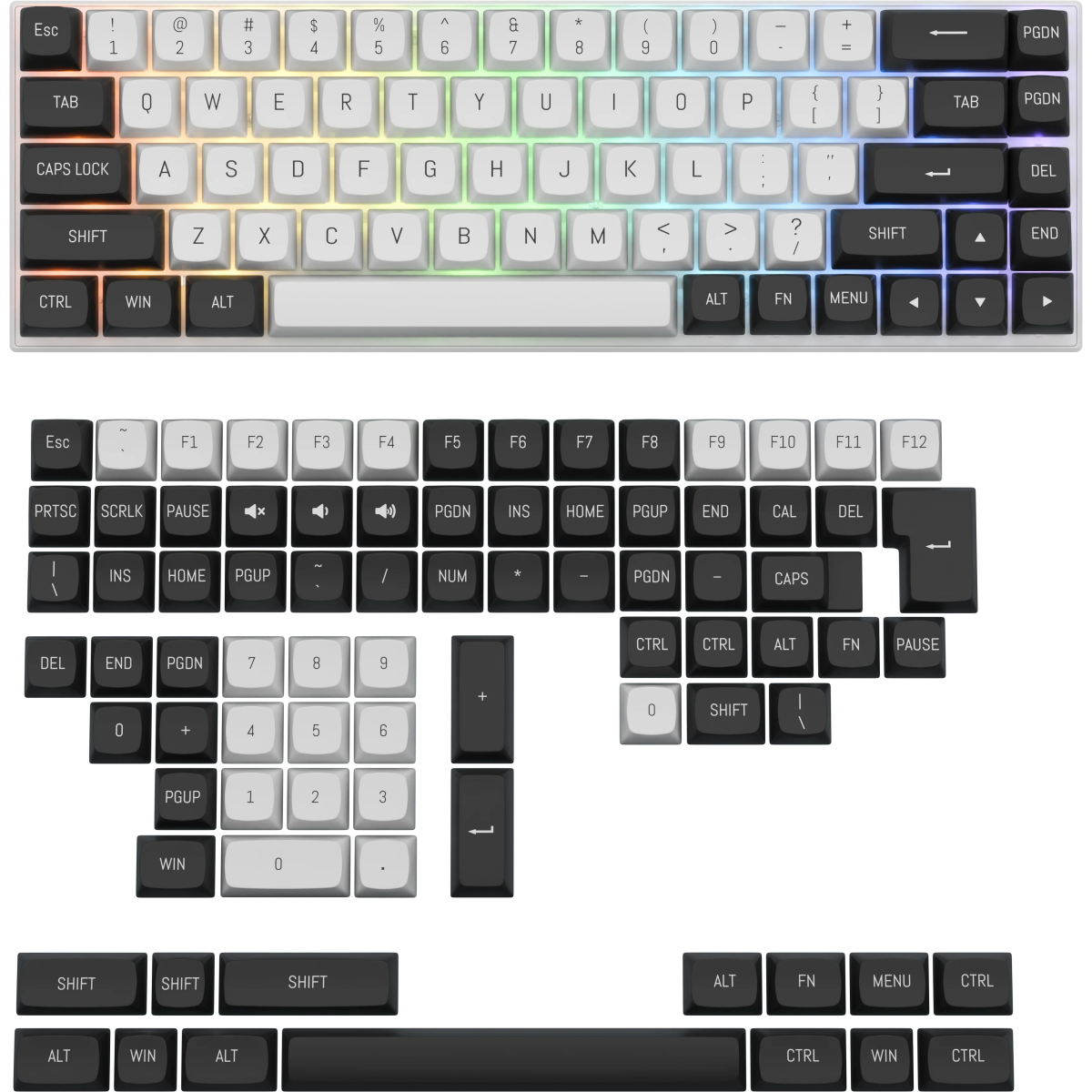 Комплект клавиш Redragon A132 (71282) — изображение 2
