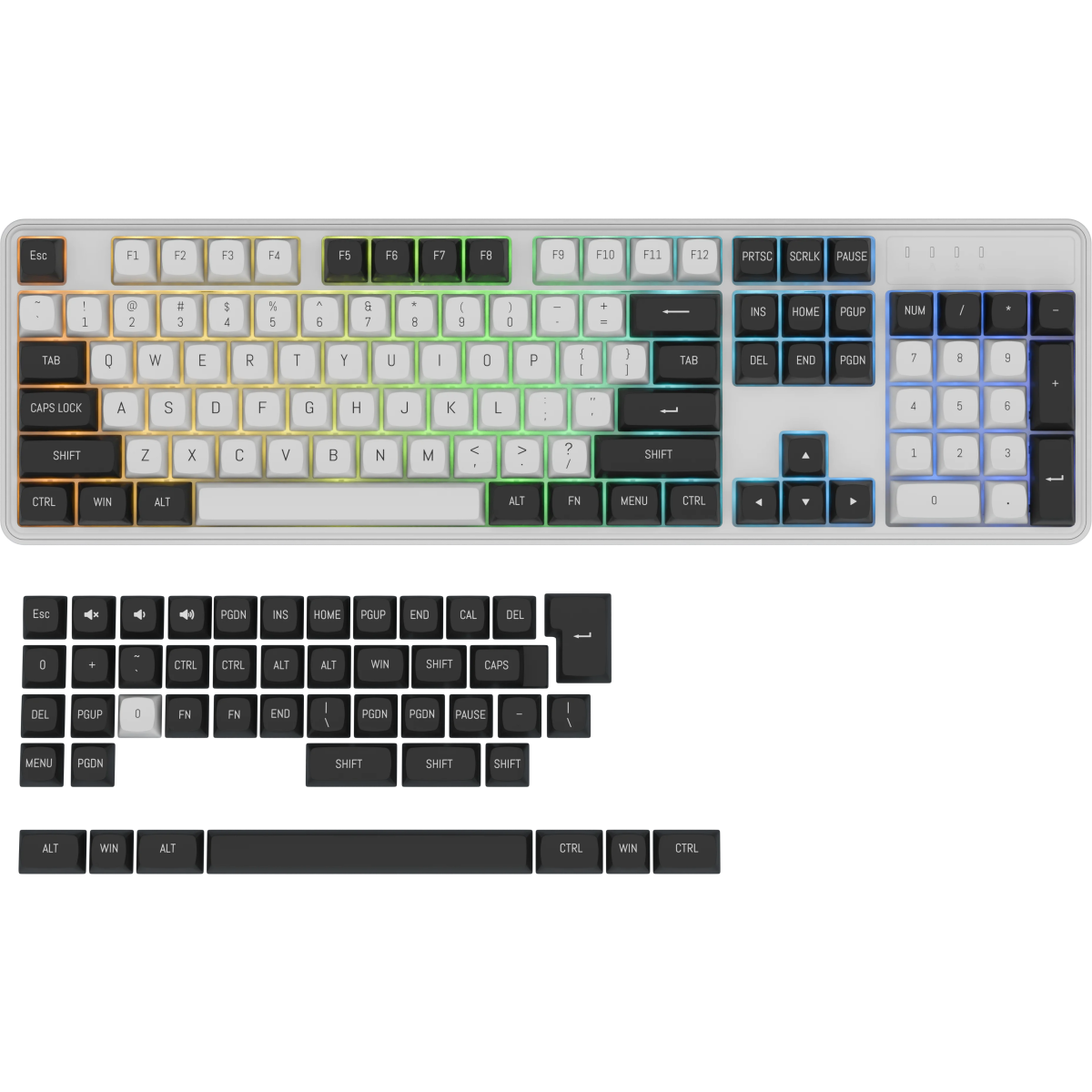 Комплект клавиш Redragon A132 (71282) — изображение 4
