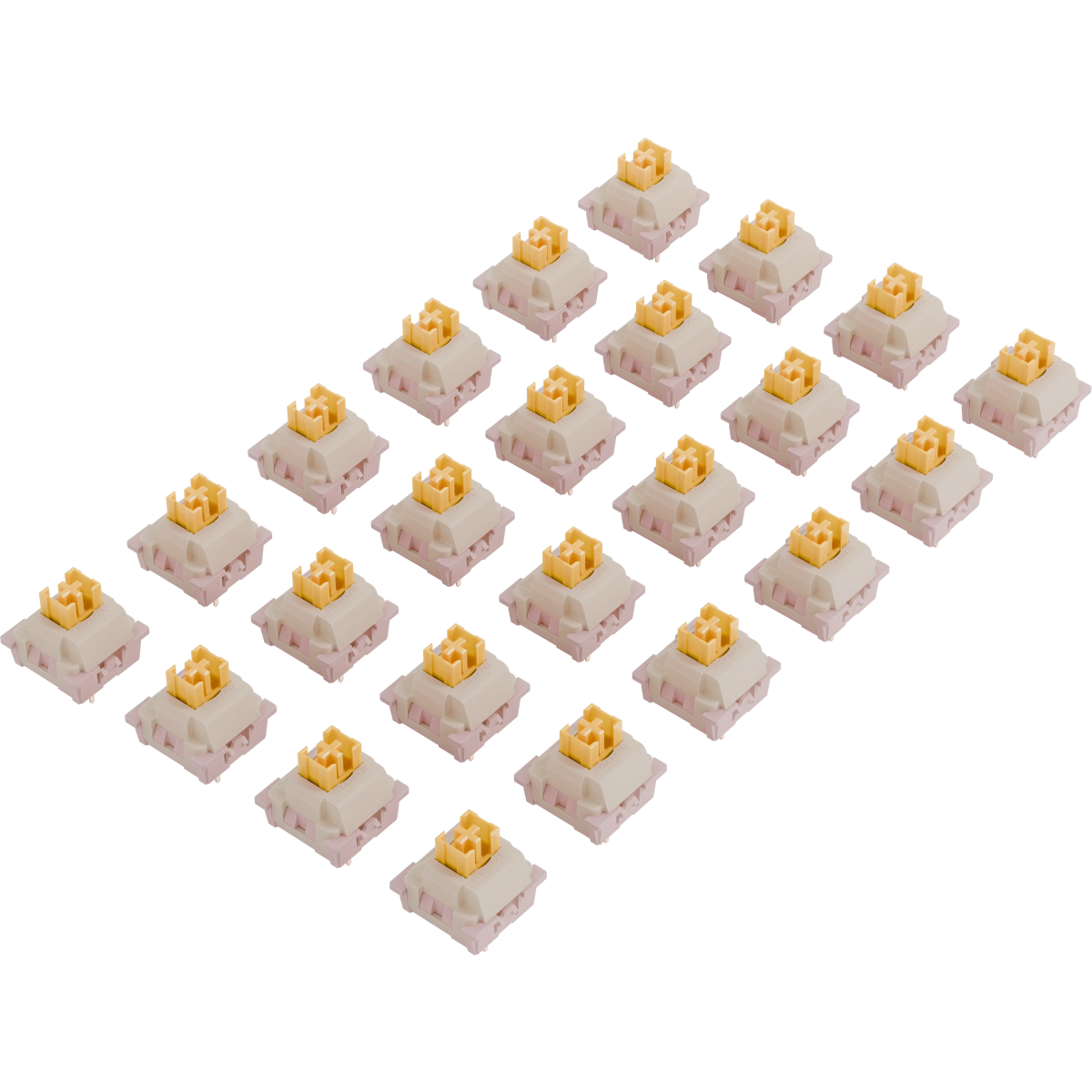 Комплект свитчей Redragon Bullet QL Beige/Peach (70910) — изображение 3