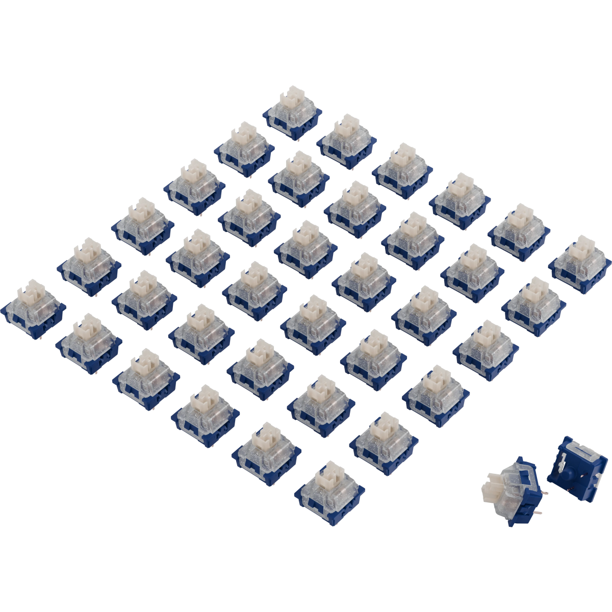 Комплект свитчей Redragon Panda Crystal Blue (71478) — изображение 3