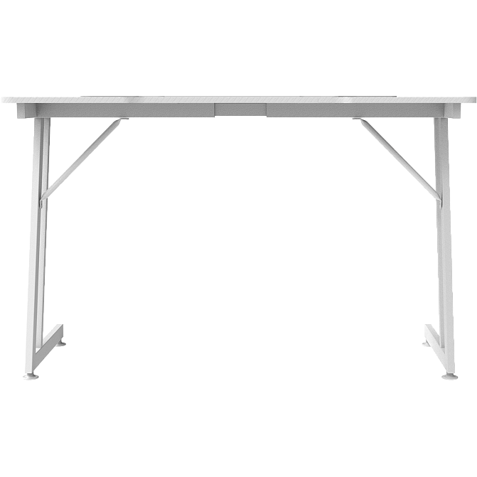 Компьютерный стол GameLab Moment 120x60 White — изображение 6
