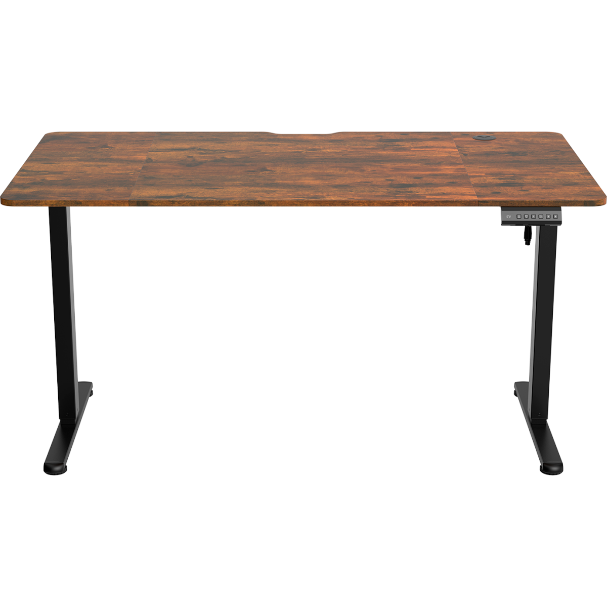 Компьютерный стол ZONE 51 e-Freeflow 140x75 Dark Wood — изображение 2