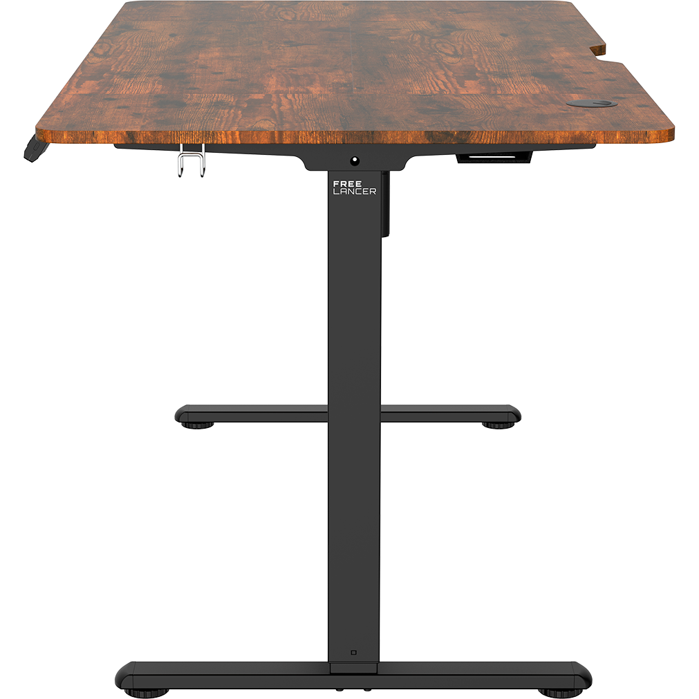 Компьютерный стол ZONE 51 e-Freeflow 140x75 Dark Wood — изображение 5