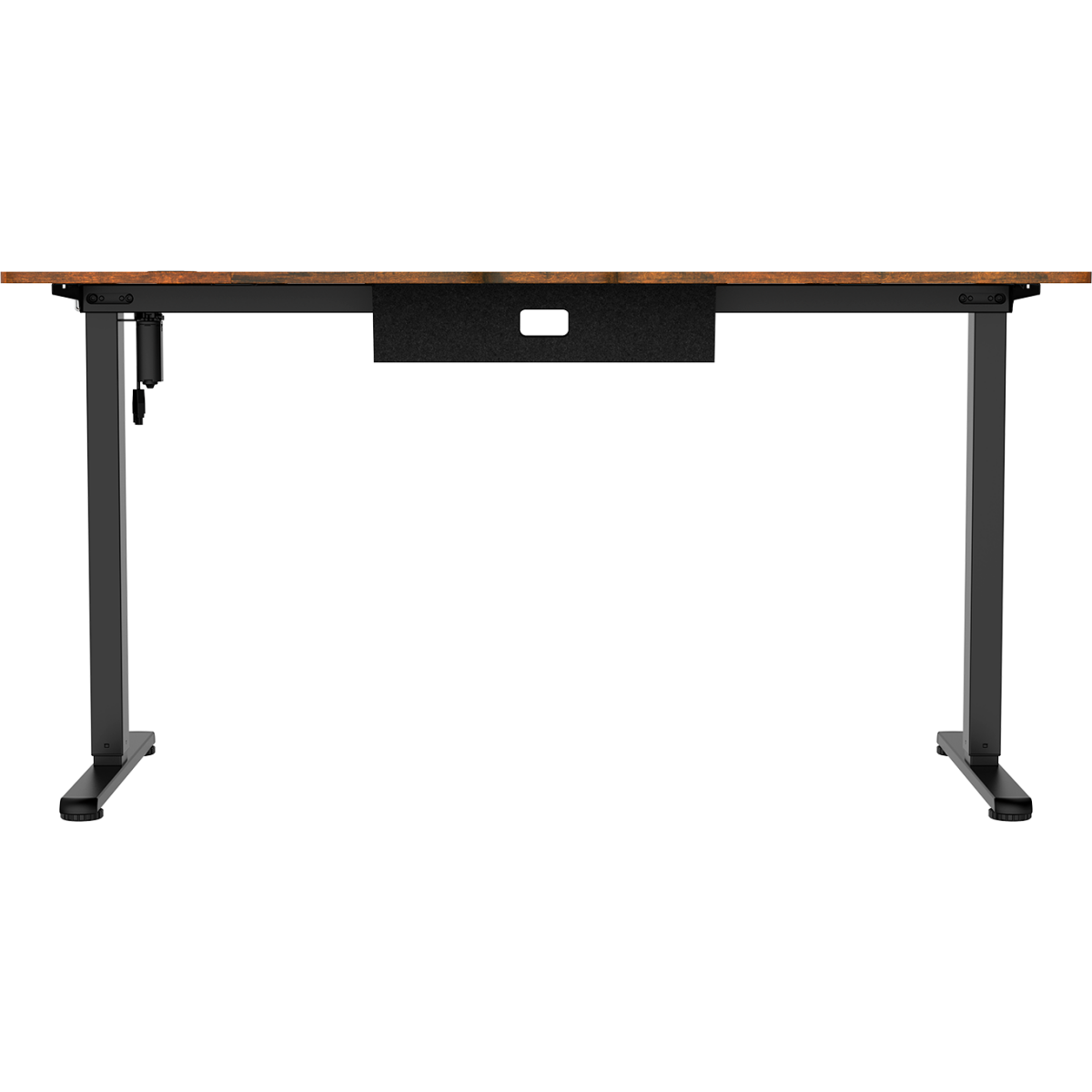 Компьютерный стол ZONE 51 e-Freeflow 140x75 Dark Wood — изображение 6